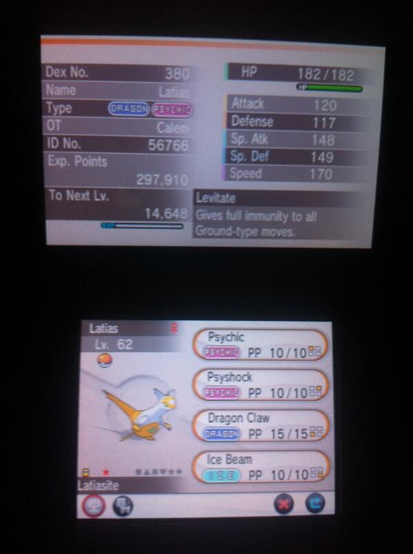 So, @MicDaMicrophone... I got this Latias I don't know what to do with...