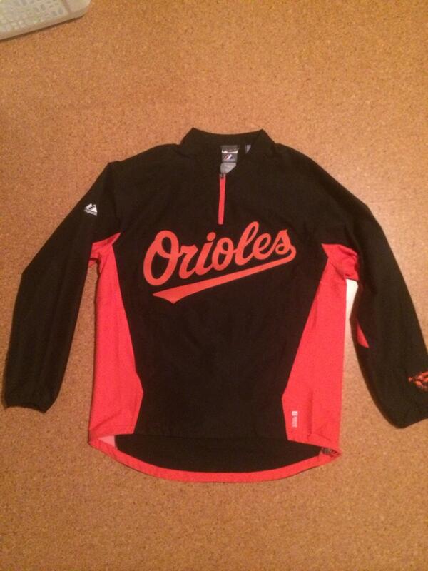OxbowOrioles_'s tweet photo. New warm up jackets are in, lookin pretty sick! #TeamNick http://t.co/9D0PO6uy5F