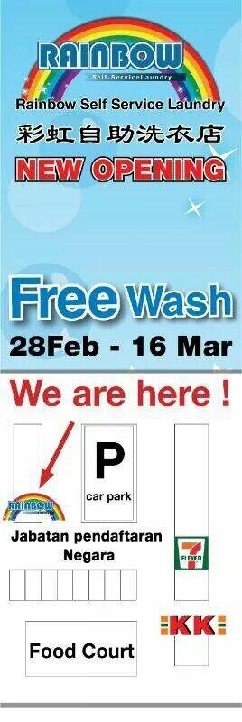 Self Service Laundry in Taman Melawati #melawati