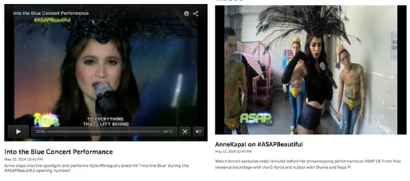 ASAPOfficial's tweet photo. WATCH @annecurtissmith's #AnneKapalConcertPasabog on #ASAPBeautiful & her BTS videos! VISIT http://t.co/uQWpzRugWE http://t.co/vXbqt2ZuT0