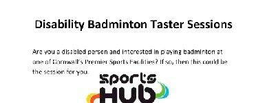 TreviglasSports's tweet photo. @SW_BADMlNTON @MidSgo . @TreviglasSports are offering Disability #Badminton Taster Sessions during June. http://t.co/jPUYzNpOCq