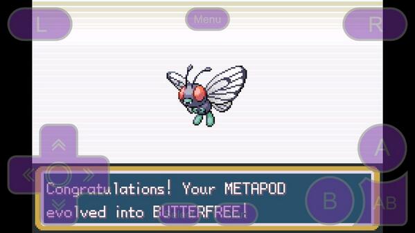 EintonLois's tweet image. How fast! Haha! #butterfree #finalEvolution