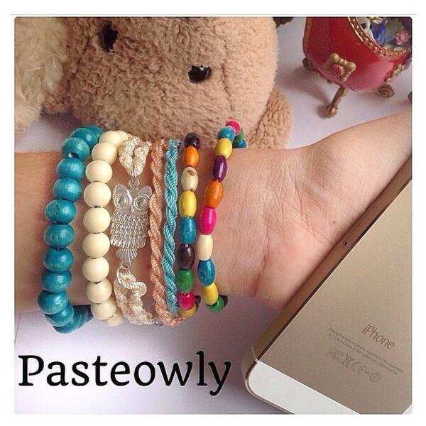 happyhouseeos's tweet photo. pasteowly :D set gelang murah only idr 35.000/set 😘 http://t.co/16TO2f5rEF