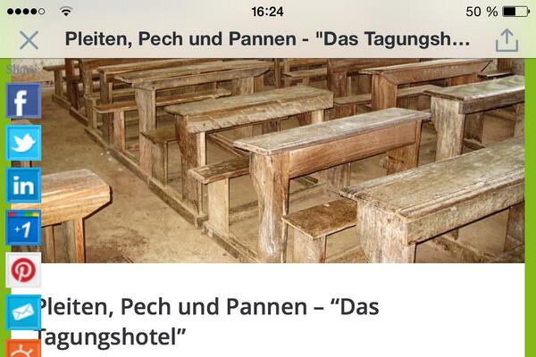 Das Web ist ein Marktplatz, auch in der Tagungsbranche. Ob es dem Hotel gefällt oder nicht ;) best-practice-training.de/pleiten-pech-u…