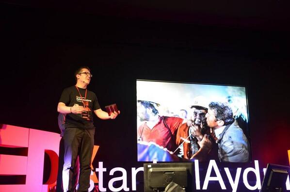 We shared our great grief for Soma with #TEDxIstanbulAydınUniversity participants! <a href="/TEDx/">TEDx</a>