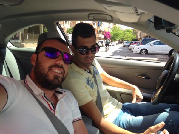 MiguelAngelFue6's tweet photo. Una de murcia con @Franxesko91 !! 😜😜😜 http://t.co/2HwBurFtCZ