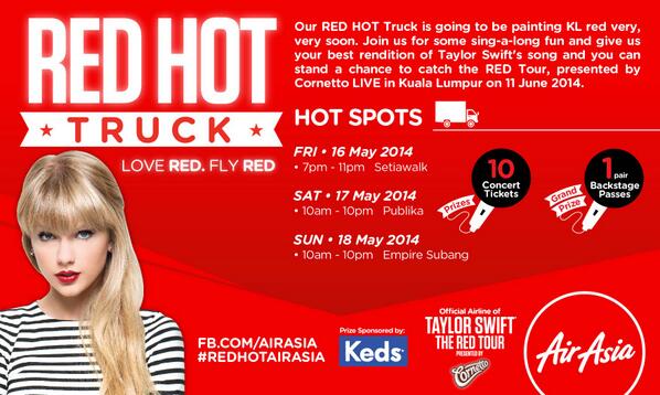 Taylor Swift Asia Tour 2014