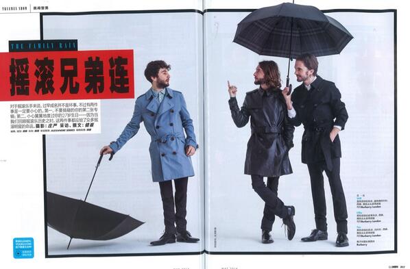 thefamilyrain's tweet photo. Great feature in @elle men china, this month, for @burberry #britrhythm #britsabroad http://t.co/WgFoPWtosE