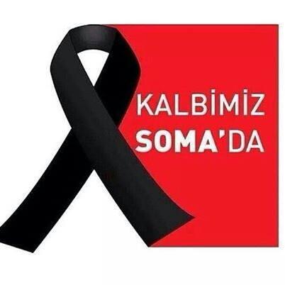 SOMA'da yaşanan acı olayda hayatını kaybeden işçilerimize Allah'tan Rahmet ,kederli ailelerine sabırlar Diliyoruz....