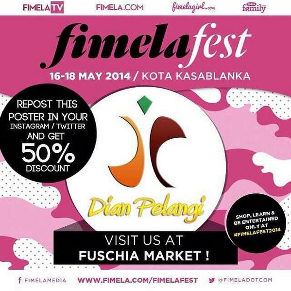 enyieee's tweet photo. Bsk ke FIMELAFEST2014 yuu di kokas @ErliesKursyaf @Ayiemori @falimin  #DPxFimelaFest http://t.co/hNdt99HJO7