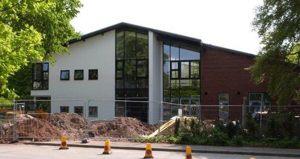 The scaffolding is down <a href="/aldridgepc/">apc</a> new church centre. It's a stuuning building. Excited much! alturl.com/kqav7