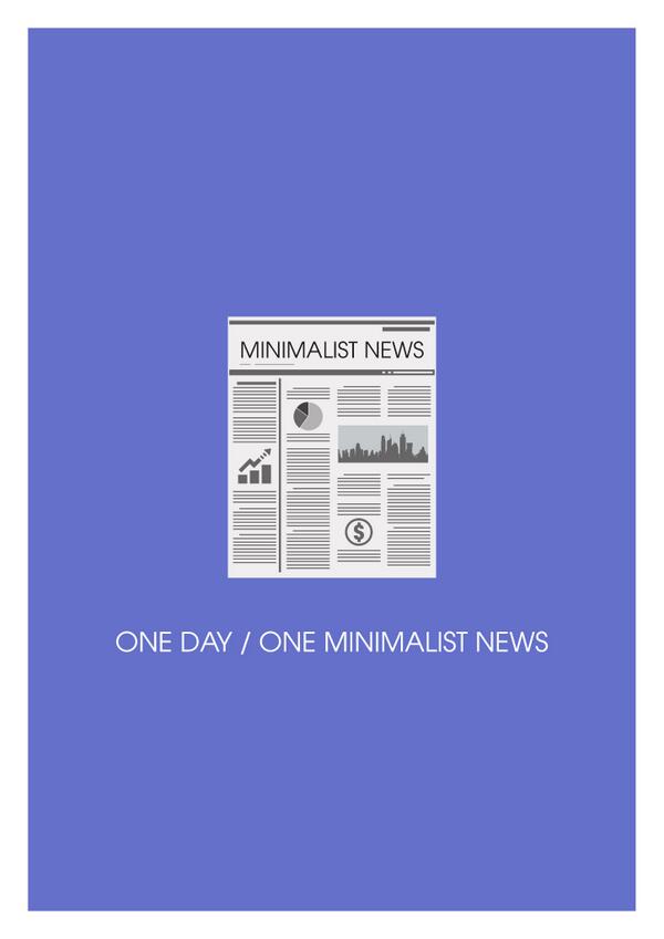 asjub1's tweet photo. @Minimalist_News : chaque jour, Julien Guibert traite l'actualité avec un poster minimaliste. http://t.co/mUkeBHQOS7 http://t.co/glJiIOFiP8