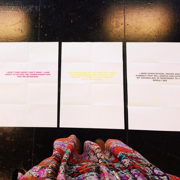 cu_rate's tweet image. Come and get your own 'Artist Quote' in our catalogue TODAY! We're closing at 3pm, so it's your last chance! #cu_rate