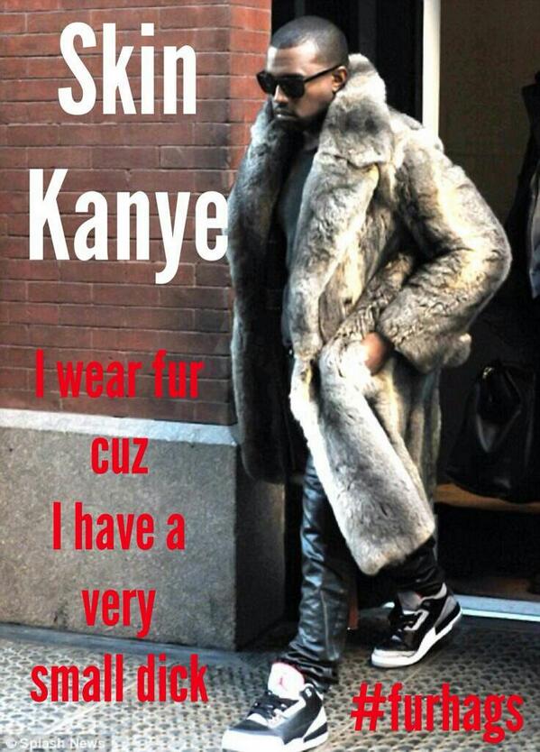 Sick of celebs being so irresponsible. #$MALL DICK WITH NO BALL$$$   #FURHAG #FurFreeFriday ” #Scumbags