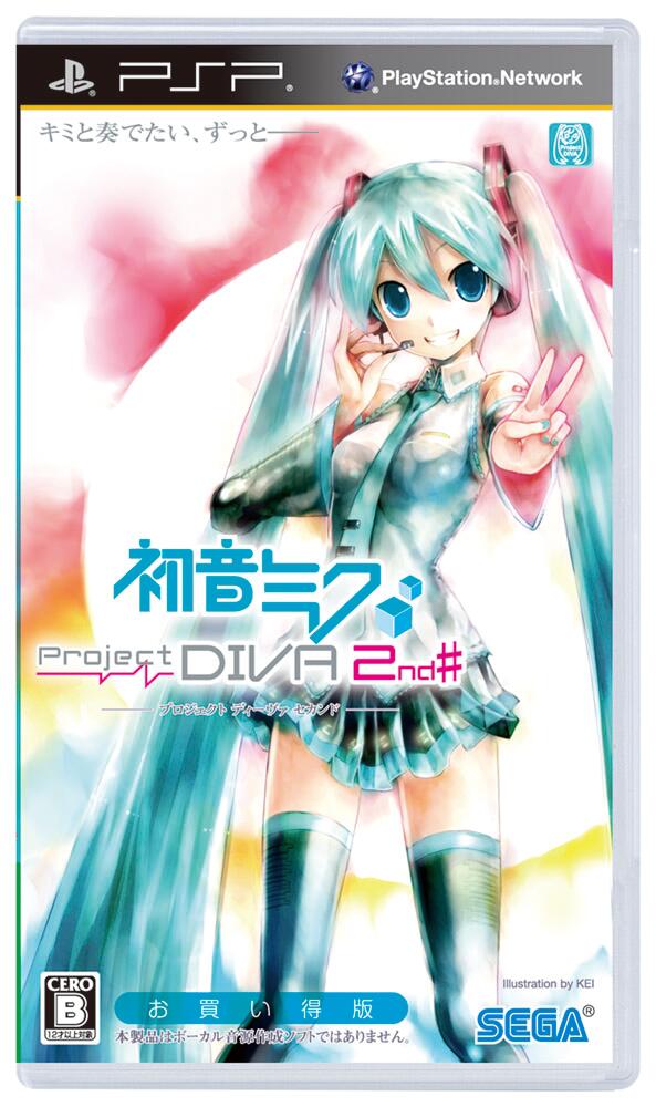 ゲームソフト/ゲーム機本体初音ミク diva psp