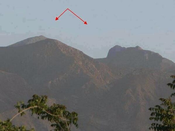 PositivePakstan's tweet image. A mountain called "Sleeping Beauty" #Quetta #Pakistan  can you see her?