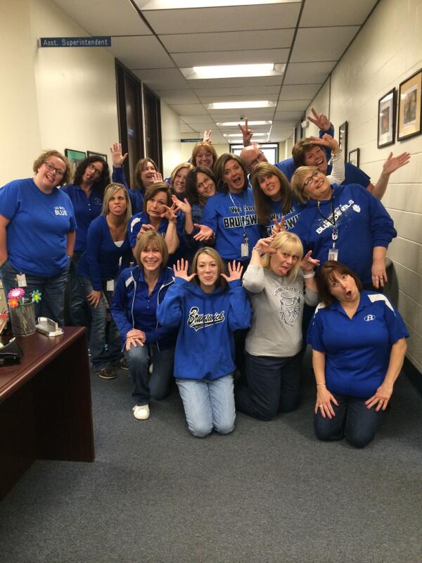 BCSDWheeler's tweet image. #itsablueout #BrunswickStrong