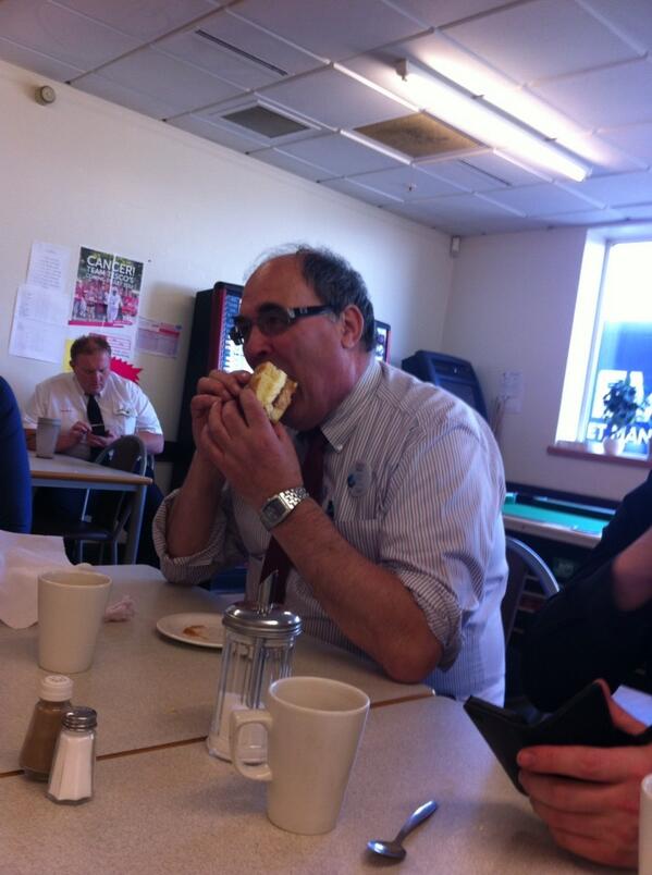 Brian's diet is going well!  You have to admire his will power. #awesome31