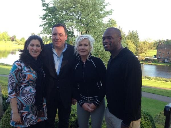 @PowrxUK Social in sport @DameKellysTrust @drivewithrob @topsy_ojo @ronitgerber @bbc3c #charitygolf 
Looking good