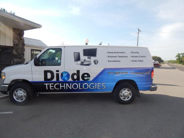 DiodeTech's tweet image. Diode Technologies newest service van. Looking pretty awesome!