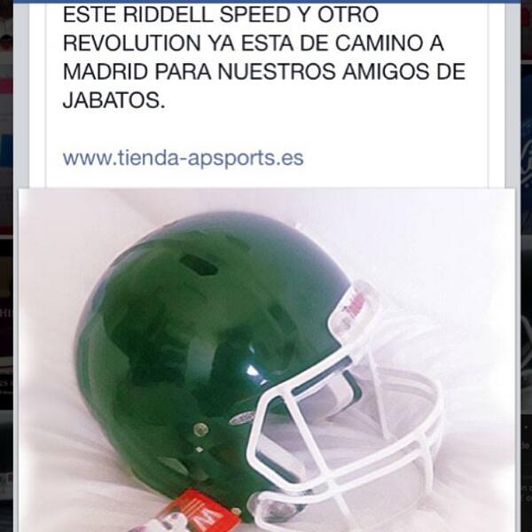 AlnsoGrciia's tweet image. #ridell #cascofutbolamericano #deportes #futbolamericano nuevo pedido enviado ift.tt/1j28WiS
