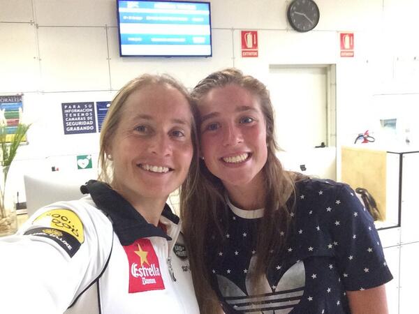 Perdimos contra las gemelas! Lástima no aprovechar 3 bolas de partido. Una Grande <a href="/martita_ortega/">Martita Ortega</a> , partidazo !! :)