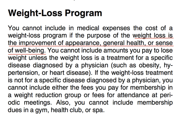 mmaksutovic's tweet image. @robbwolf IRS pub 502: god forbid we are healthier and have more well-being... #Paleo #Keto #SAD
