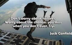 curielcoaching's tweet image. Don't worry about failures, worry about the chances you miss when you don't even try. #leadership #leadwithgiants