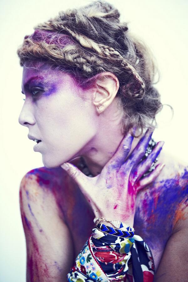 #FLASHBACK - #MilkUnderground series feat <a href="/LeilaSpilman/">leila spilman</a> in color explosion by @KouryAngelo >  mlk.md/18BAbbl