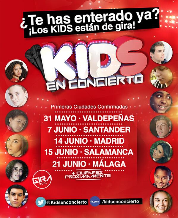 KidsEnConcierto's tweet photo. Tomad Salaos!! os lo mereceis =) MADRID, SALAMANCA, SANTANDER Y MÁLAGA YA SON CIUDAD KIDS! http://t.co/oxvN6ZOJQY