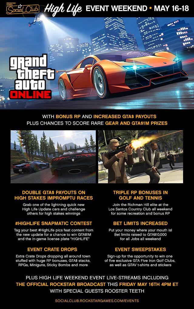 Online Events - Rockstar Games