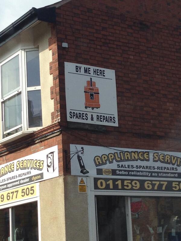 WebsitePolice's tweet image. Absolutely shocking offence spotted in Nottingham today. #soguilty I wonder what the website looks like? 🙈