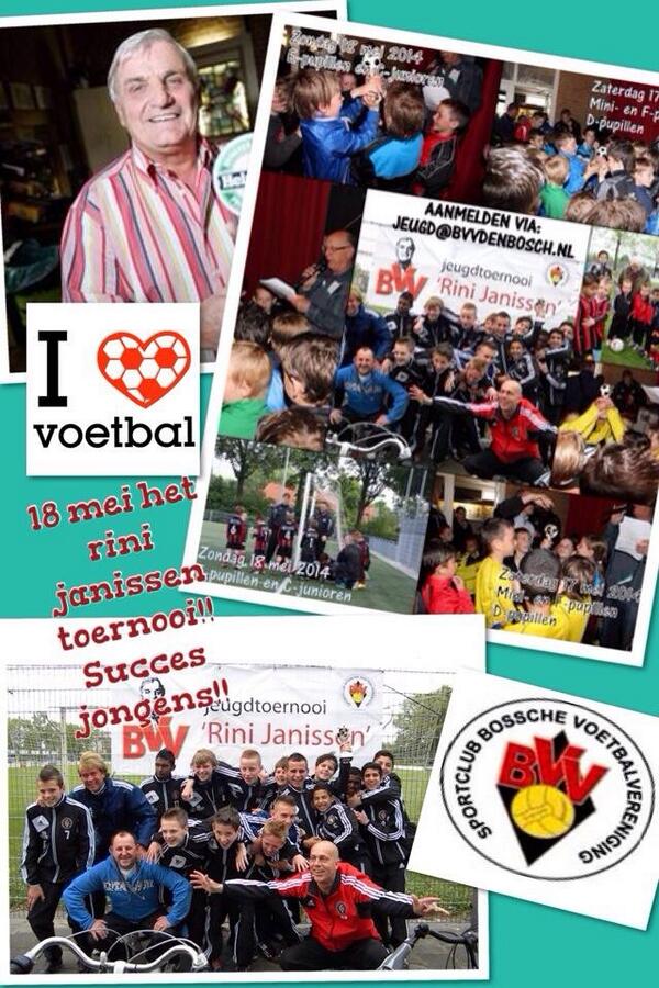 Morgen begint 't, het Rini Janissen toernooi!