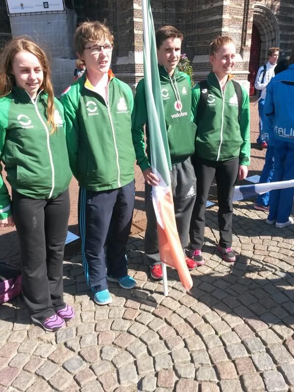 Our Youth Olympic Games hopefuls in Holland ready to race tomorrow. Give em hell! #YOG