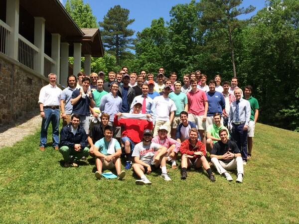 mrsingh9's tweet photo. “@WynnCEO: Wrapped up an incredible @LeaderShape #LSBama w/ DG, Tri Sig, DZ & dedicated group of Taus http://t.co/PTCfikd1Zj” @ATO_TXKA