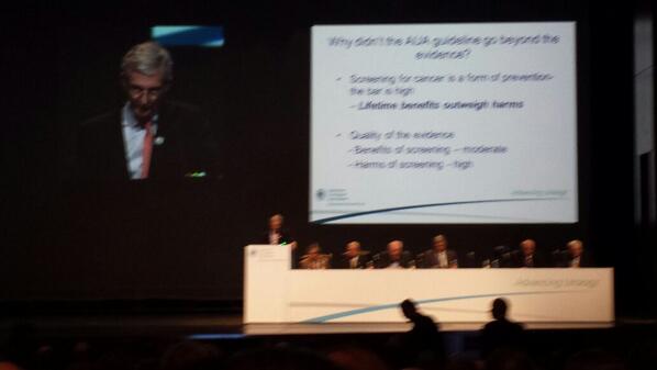 brady_urology's tweet image. HB Carter delivers &quot;crossfire&quot; on #psascreening for #prostatecancer