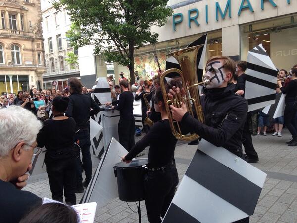 First Soundclash of the evening!! #LightNight