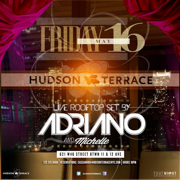 Are ya'll ready for <a href="/DeeJAdriano/">ΛDRIΛNO</a> and <a href="/djmichvonmandel/">Michelle von Mandel</a> tonight?! Get #Pumped!