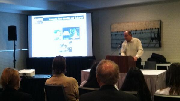 SpaceArchitect_'s tweet image. Introducing #MarsWorld at #ISDC2014 . It&apos;s Science Future, not science fiction.