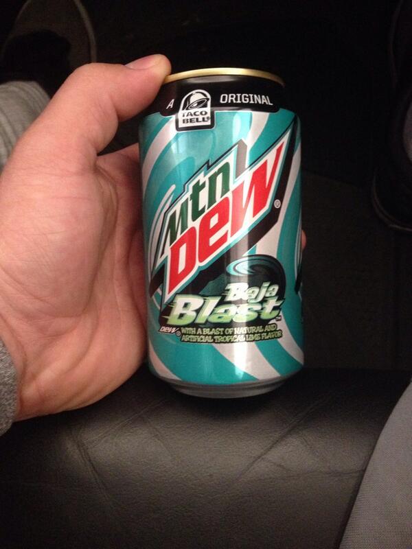 _Josh_King_'s tweet photo. I'm traveling around the tri-state area and buying out every gas station and store that has Baja blast...#mountaindew http://t.co/zQoUdGs2iw