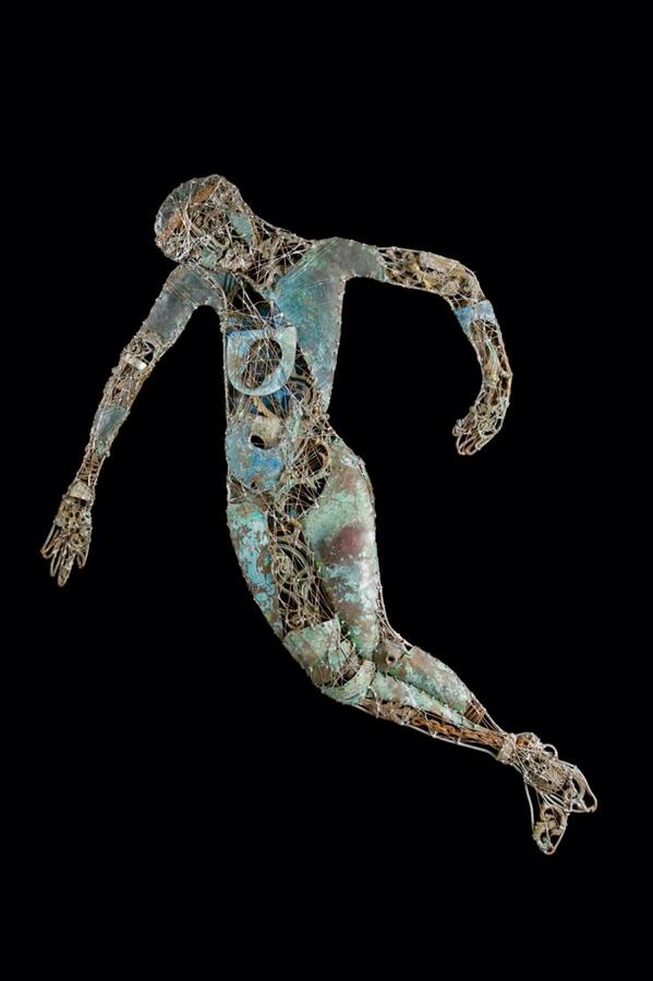 #Indulge - (2000) 175x100 made with #copper #brass #bronze #tin #art #metalart #sculpture #metalsculptures #thoughts