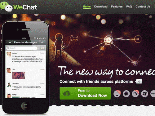 TheAnswerSAS's tweet photo. La Aplicación WeChat engancha 396 Millones de usuarios activos..[http://t.co/iNFTk70bP5] http://t.co/KeHQWh1TNq