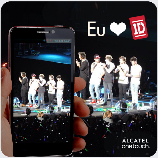 AlcatelmobileBR's tweet photo. Quem já está esperando a volta da One Direction no Brasil? #OnetouchOnedirection http://t.co/mrThyJWcZk