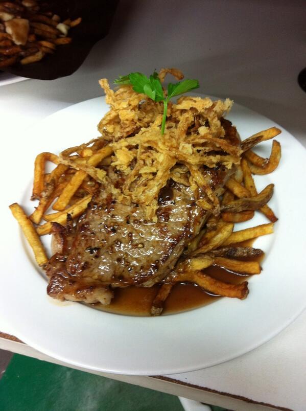 Also Steak Night starts at 5! <a href="/TheLocalpub_TO/">The Local</a> #roncesvalles