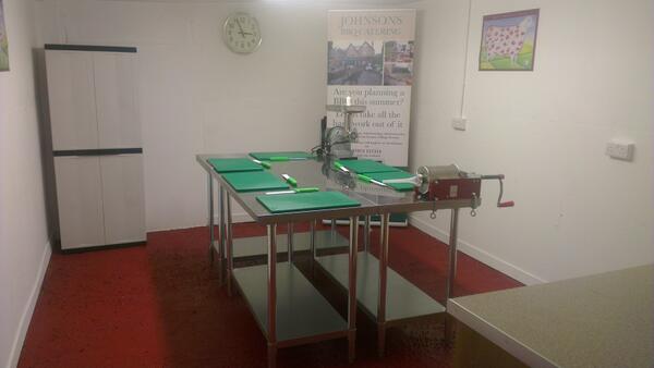 Our butchery school is now ready our first course is on Wed 28th may