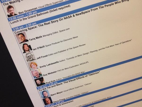 astroengine's tweet image. What an epic panel ;) #ISDC2014