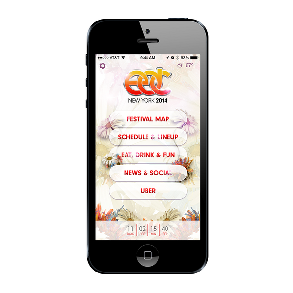 PasqualeRotella's tweet photo. Download the new #EDCNY app to plan your adventure & help you explore the festival! #customschedule #map #news + more http://t.co/ffSy2EhxuH