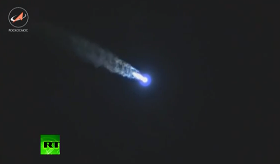 تحطم الصاروخ الحامل بروتون إم بعد انطلاقه من قاعدة بايكونور الفضائية  BnyW3uSIgAAff6V