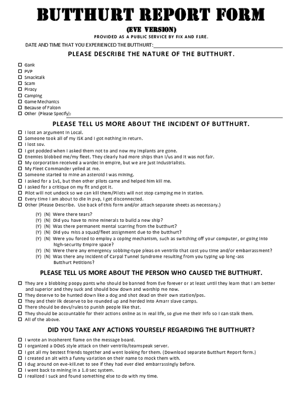 MiKE_iOS's tweet photo. If you know anyone that’s BUTTHURT …. Serve them this form http://t.co/CYL2bTIBRr