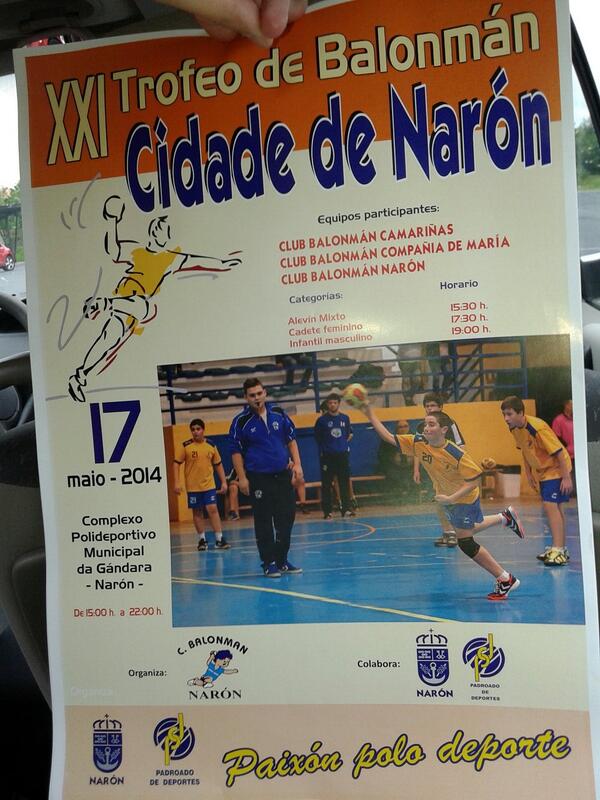 Mañana Torneo Cidade de Naron!